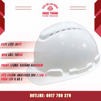 Mũ Bảo Hộ 3M H701SFV-UV Có Lỗ Thoáng Khí