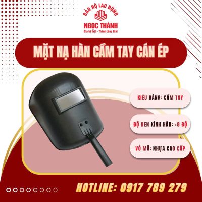Mặt nạ hàn cầm tay cán ép