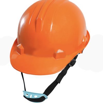 Mũ bảo hộ NQ màu cam - Loại quai đục