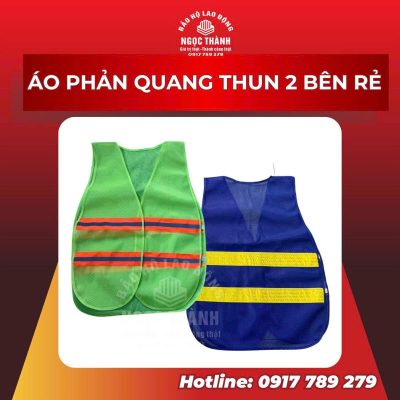 Áo Phản quang thun 2 bên rẻ