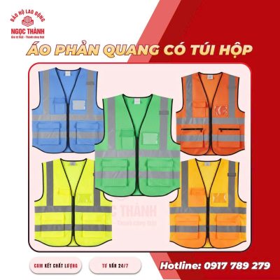 Áo Phản quang có túi hộp