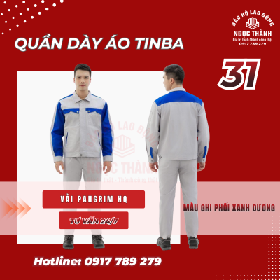 Quần dày áo Tinba 31 vải pangrim HQ