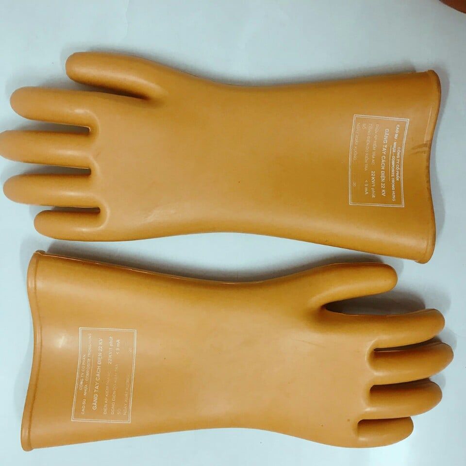 Găng Tay Cách Điện Cao Su