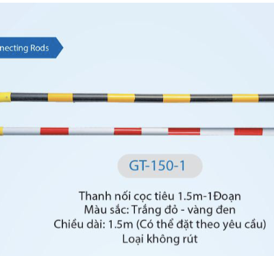 Thanh nối cọc tiêu dài 1.5 mét GT-150-1