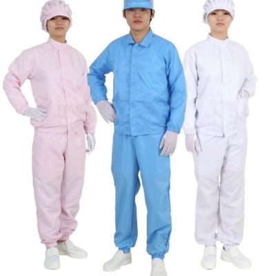 Quần áo chống tĩnh điện phòng sạch công nghệ Hàn Quốc