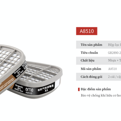 Phin lọc hơi hữu cơ A8510