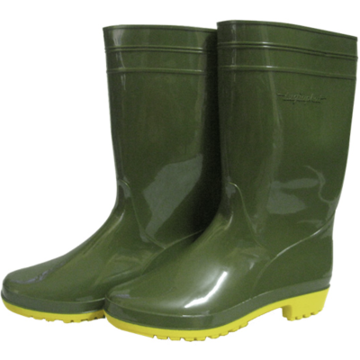 Ủng Cao Su TGP Màu xanh rêu - Đế Vàng