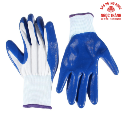 Găng tay phủ bàn natri xanh dương chống tĩnh điện