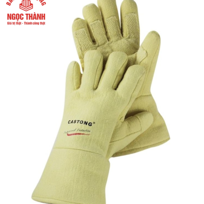 Găng Tay Chịu Nhiệt Castong 500 Độ C Màu Vàng ABY-5T-34