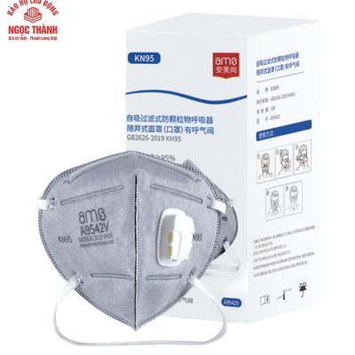 Khẩu trang hoạt tính KN95 có đầu van A9542V