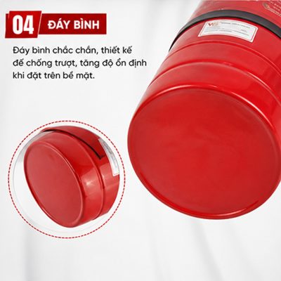 Bình Chữa cháy Bột MFZL4 ABC 4Kg Vinfire