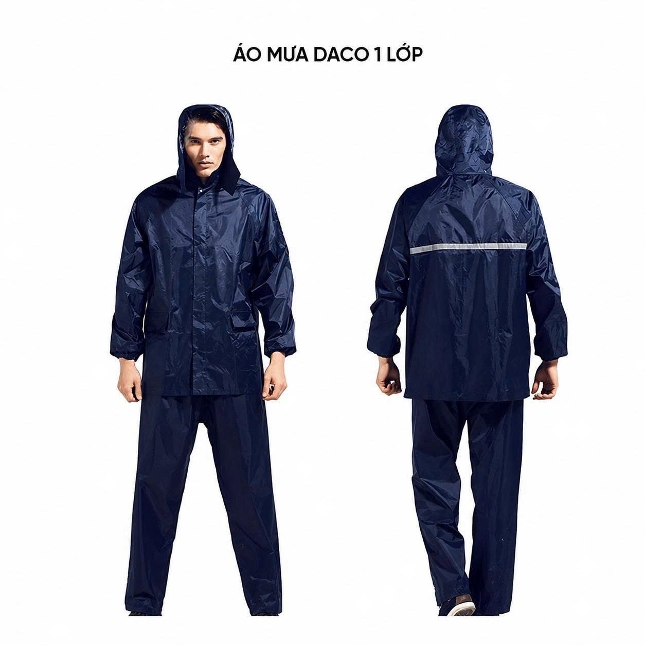 Áo Mưa Bộ Vải Dù Cao Cấp – Có Phản Quang