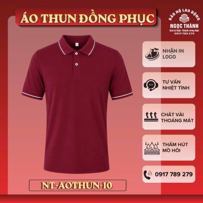 Áo thun đồng phục văn phòng NT-AOTHUN-10