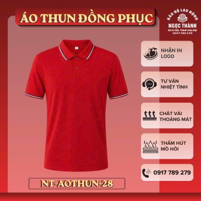 Áo thun đồng phục văn phòng NT-AOTHUN-28
