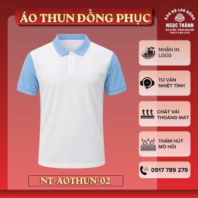 Áo thun đồng phục văn phòng NT-AOTHUN-02