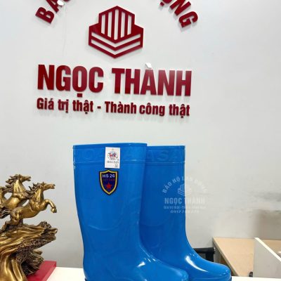 Ủng cao su chống hóa chất, axit Hoa San U113 (HS 26)