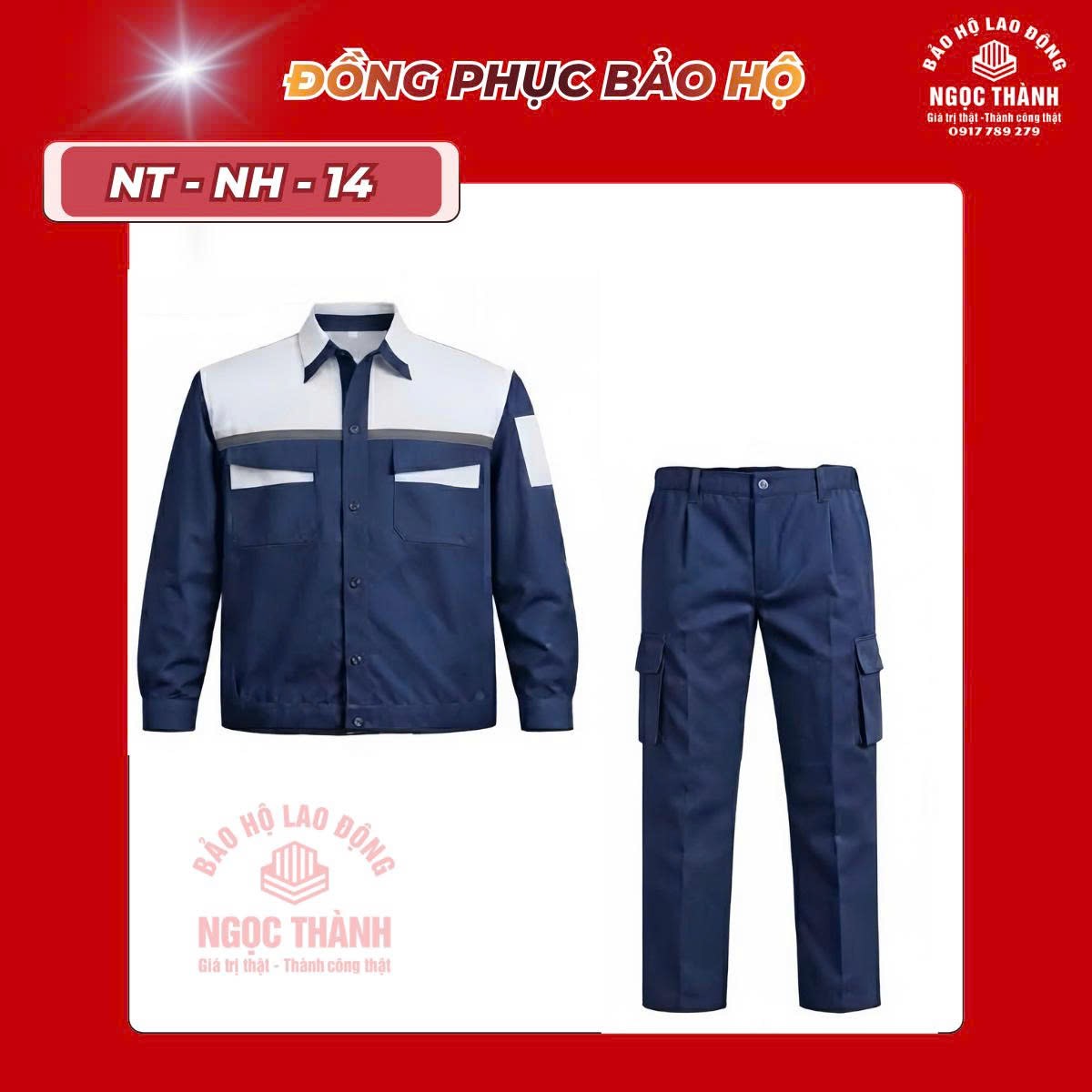 Đồng phục bảo hộ lao động NT-NH-14
