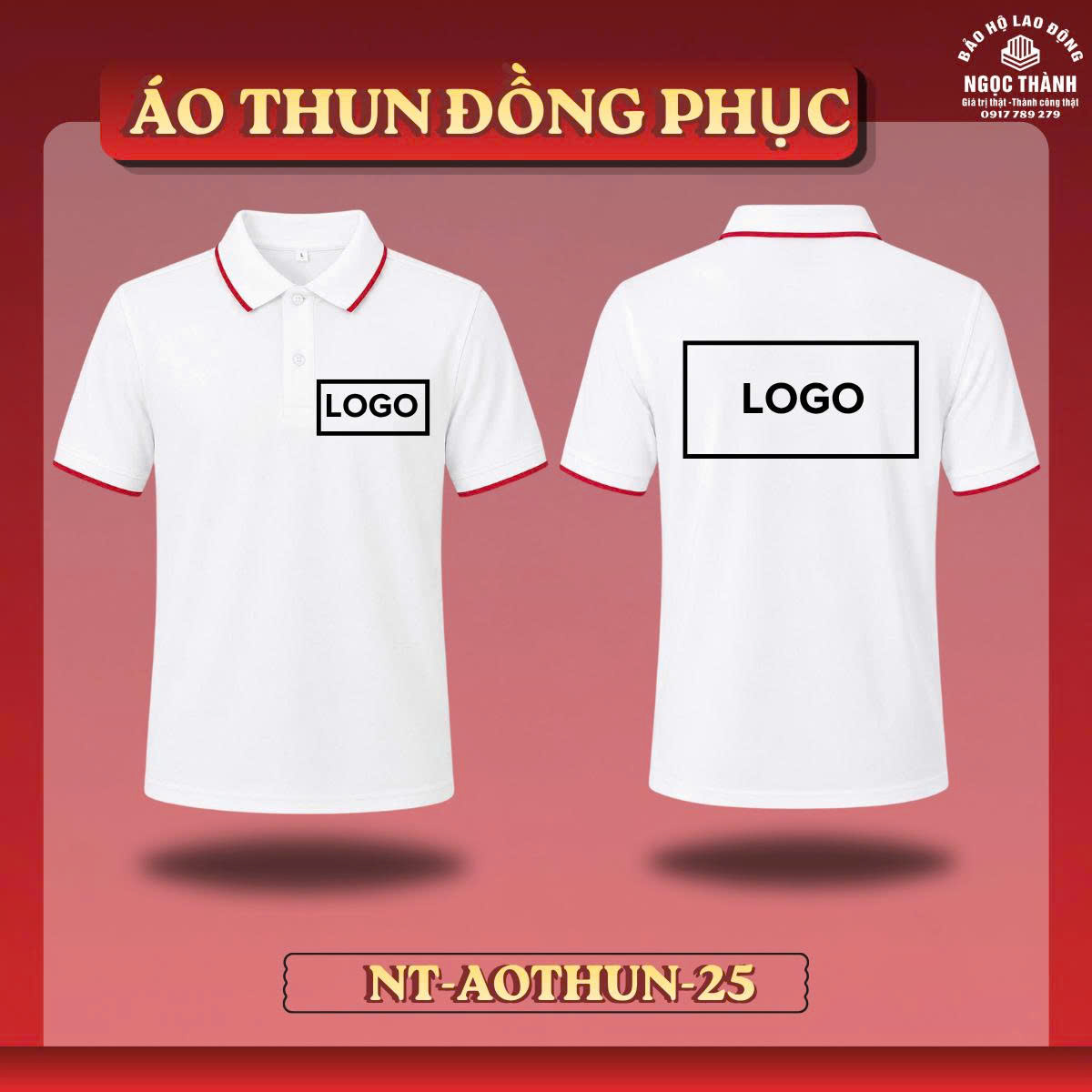 2 Áo thun đồng phục văn phòng NT-AOTHUN-25