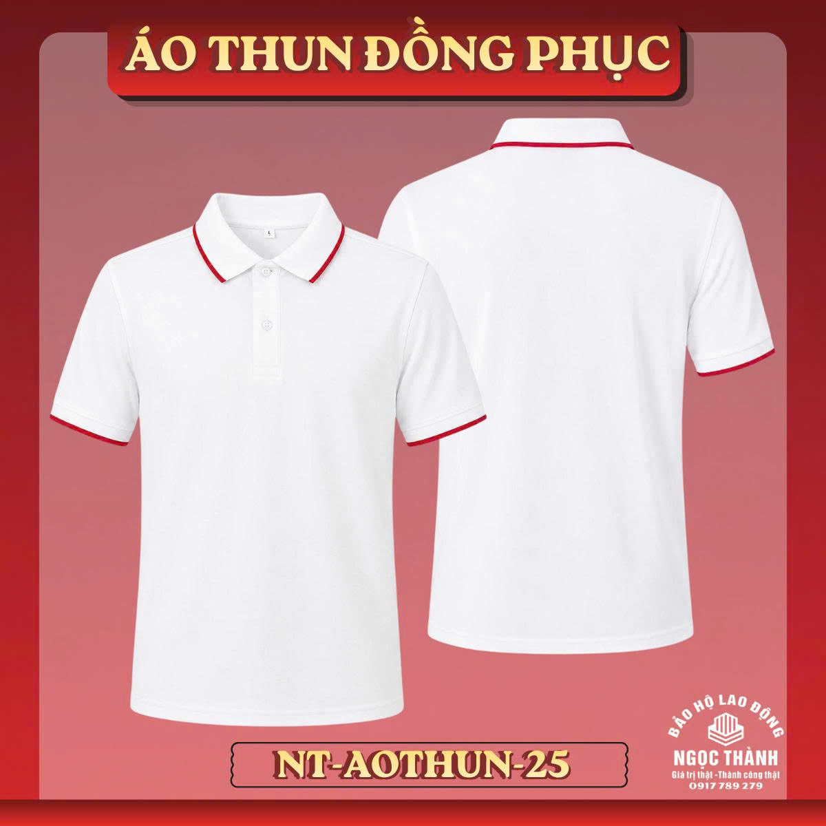 3 Áo thun đồng phục văn phòng NT-AOTHUN-25