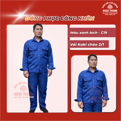 Đồng phục công nhân giá rẻ – Mã C1, C13, C14, C19