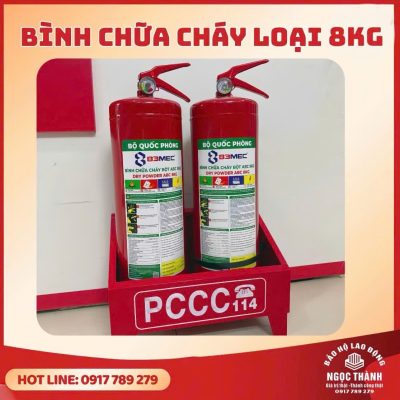 Bình chữa cháy bột ABC 8kg BQP 83MEC