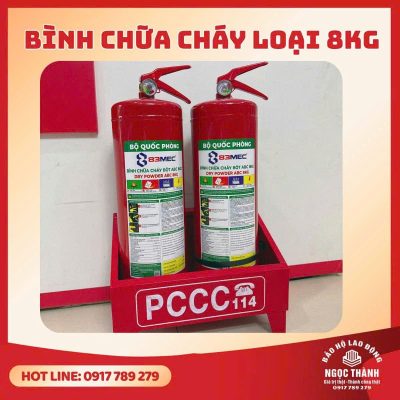 Bình chữa cháy bột ABC 8kg BQP 83MEC