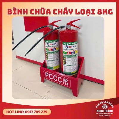 Bình chữa cháy bột ABC 8kg BQP 83MEC
