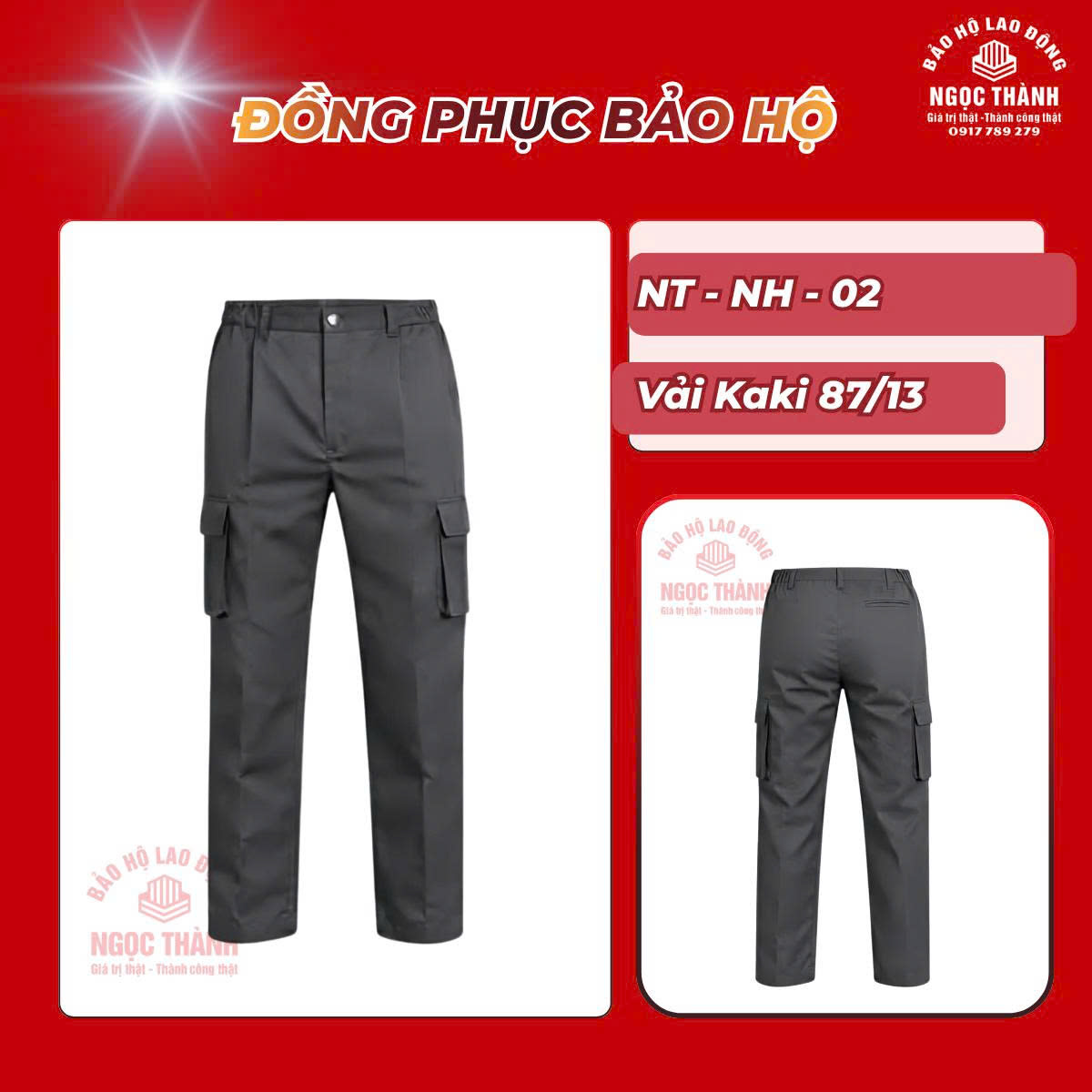 2 Đồng phục bảo hộ lao động NT-NH-02