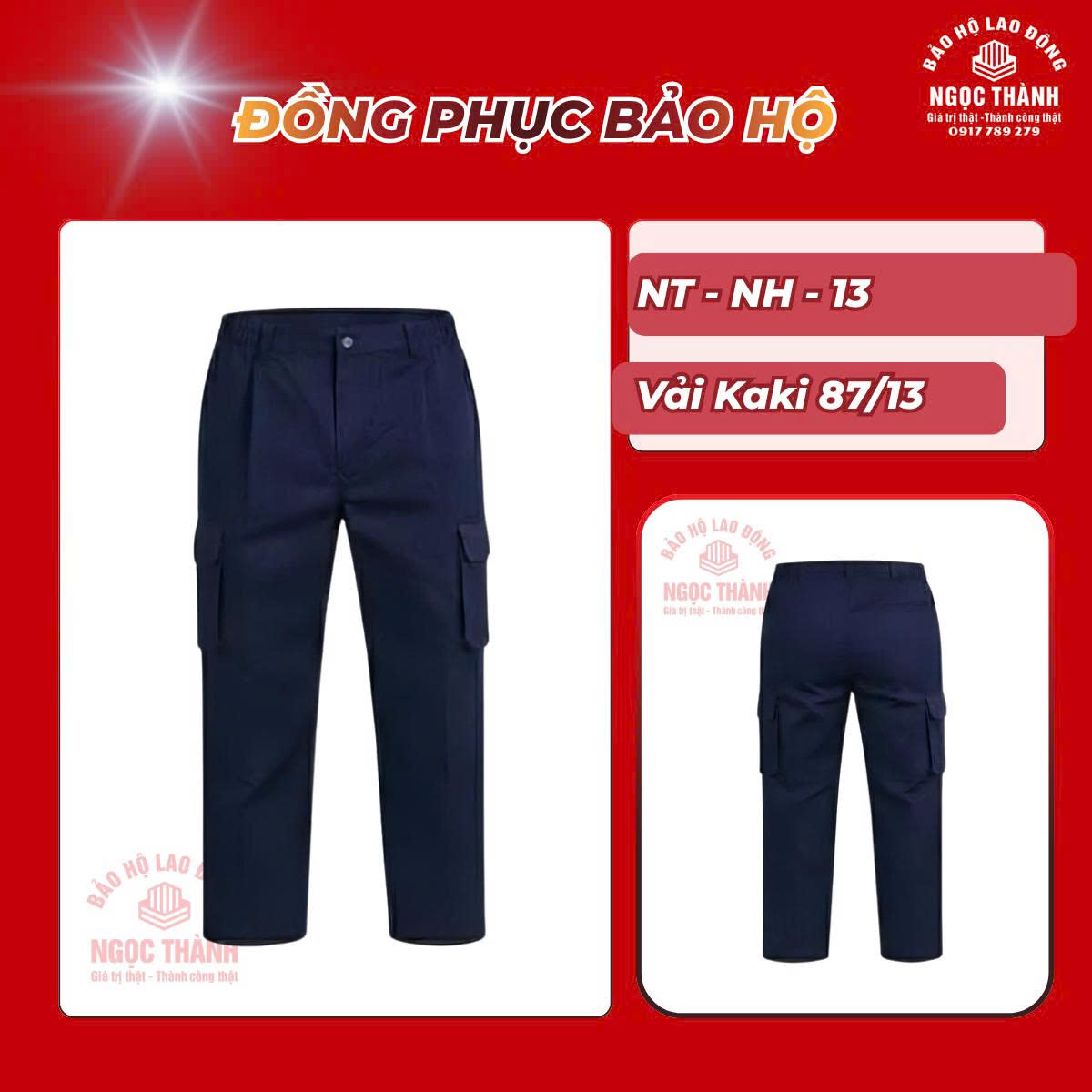 2 Đồng phục bảo hộ lao động NT-NH-13