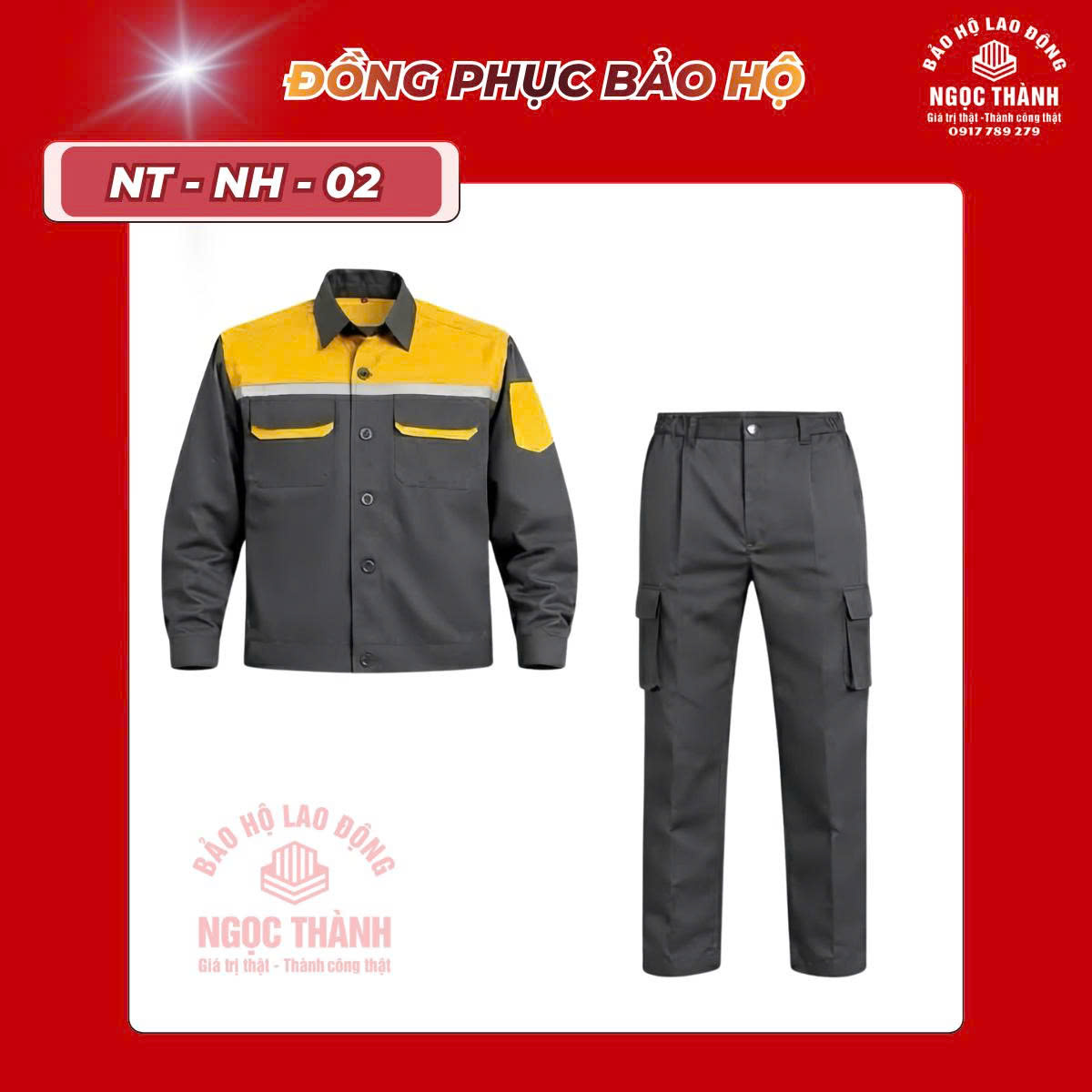 Đồng phục bảo hộ lao động NT-NH-02