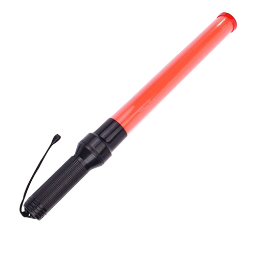 gay-den-50cm Gậy chỉ huy, gậy điều hướng giao thông 50cm màu đỏ dùng pin